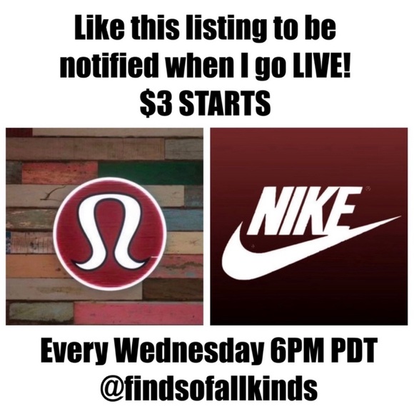 lululemon athletica Pants - $3 Starts! Lululemon & NIKE Live Show!